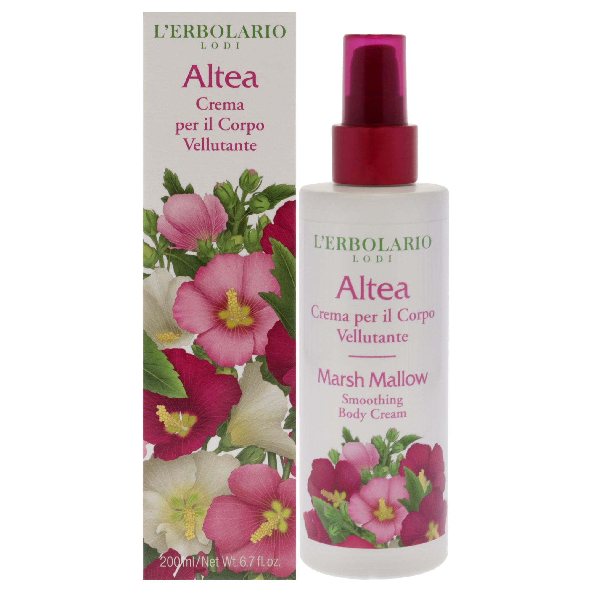 Smoothing Body Cream  Marsh Mallow By Lerbolario For Unisex  67 Oz Body Cream